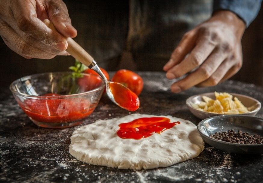 L'acqua migliore per la pizza | Acqua Sorgesanaa