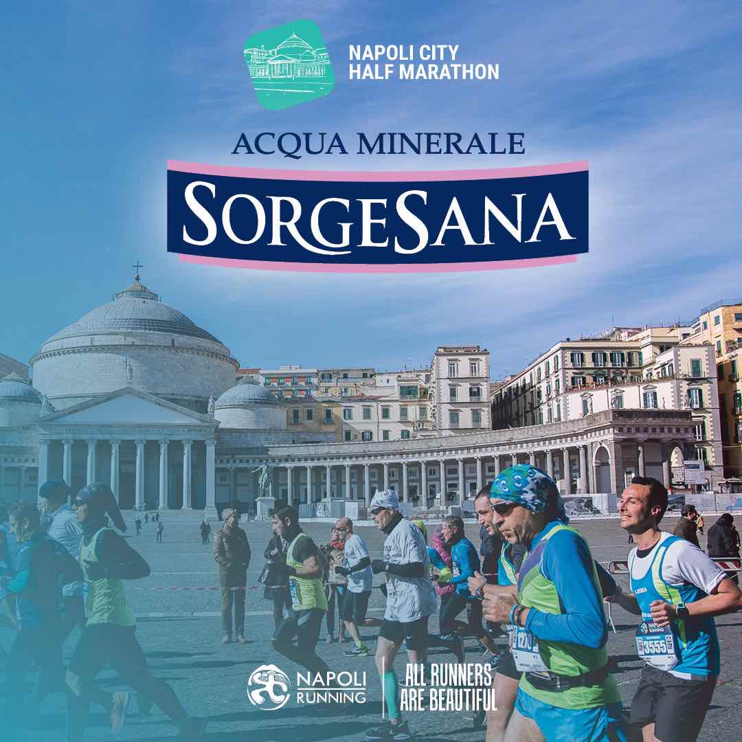 Acqua Sorgesana sponsor maratona Napoli