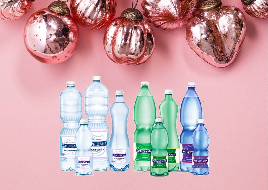 realizza dubbi natalizi con bottiglie di plastica |Acqua Sorgesana