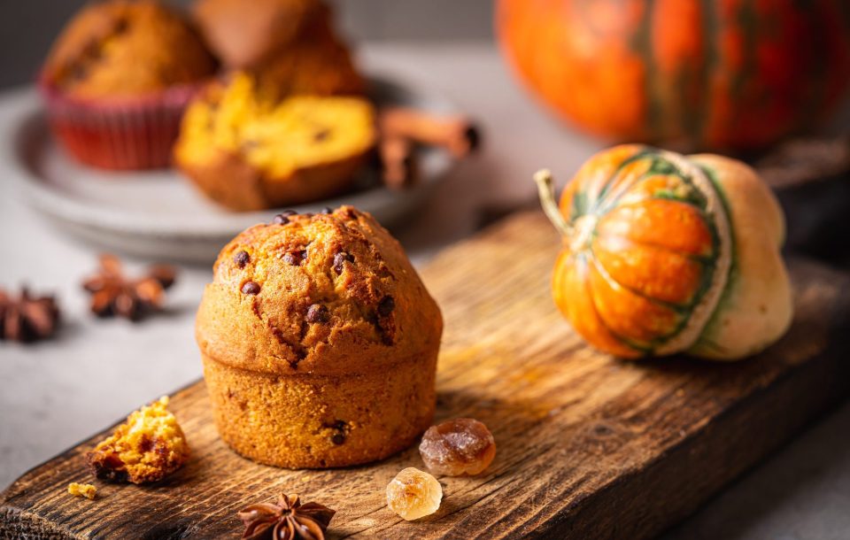 muffin alla zucca e altri dolci di halloween
