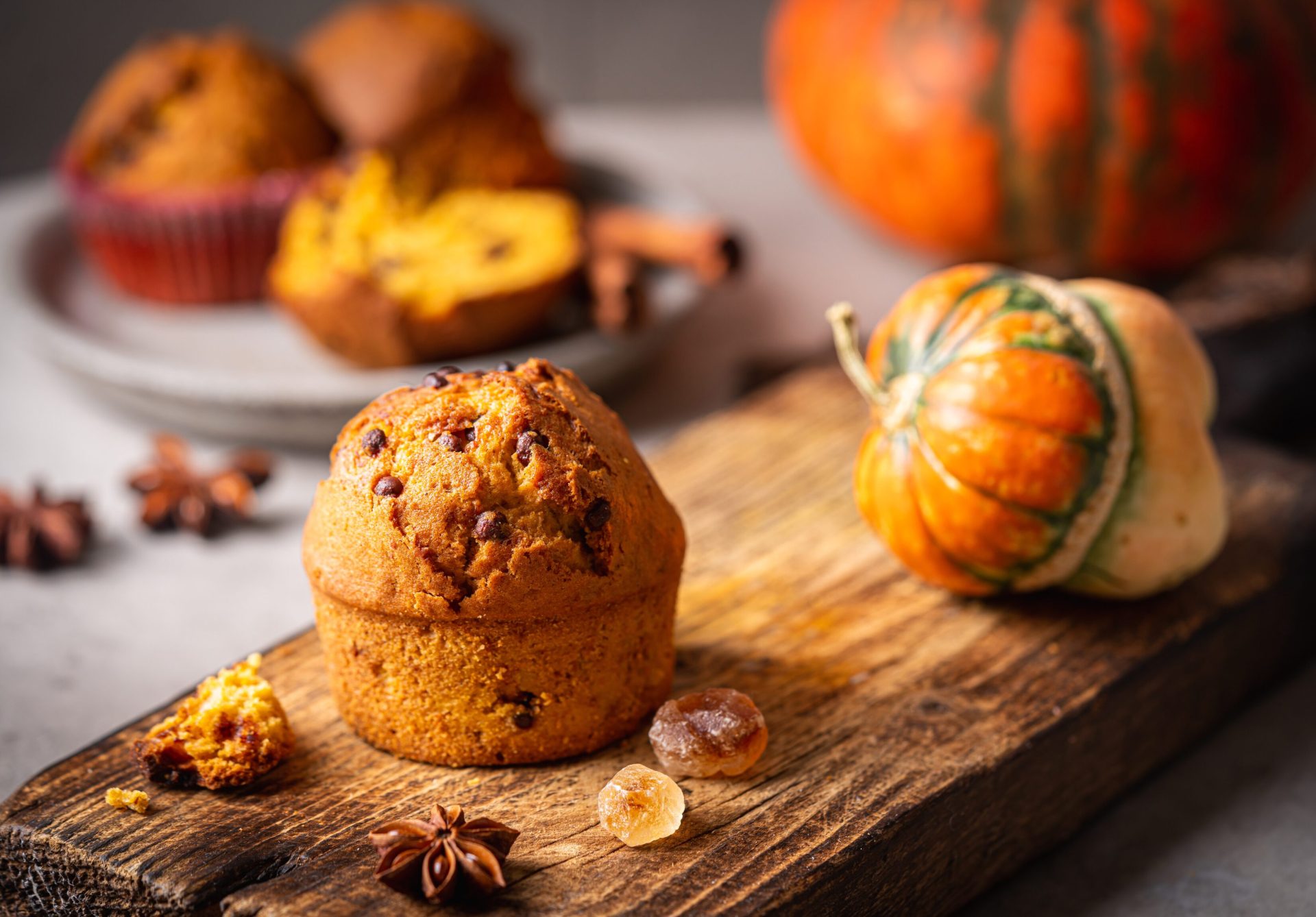 muffin alla zucca e altri dolci di halloween